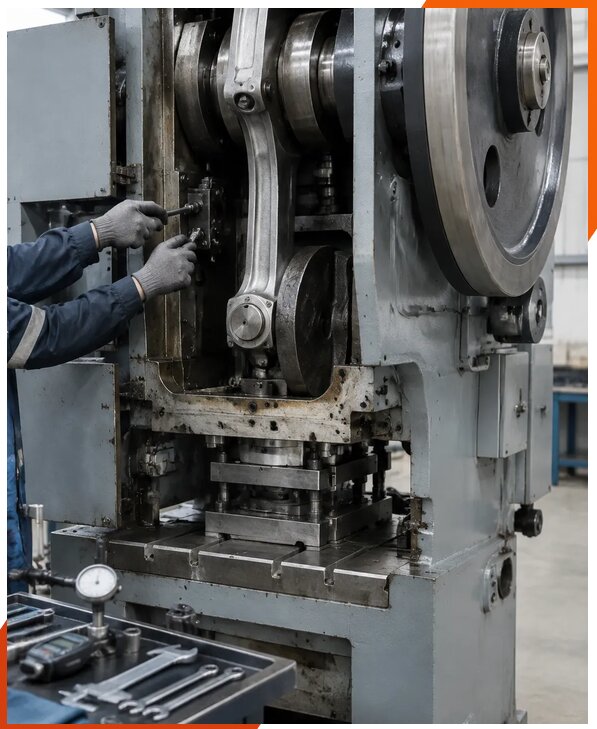 Ремонт кривошипных прессов в Грозном от 15392 р. | ЮнионикРу